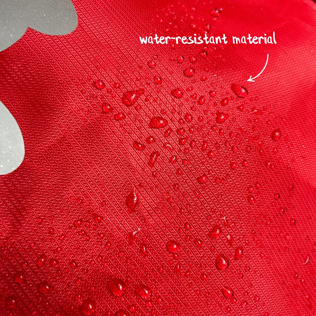 Zoof Dog Raincoat - Red Rascal