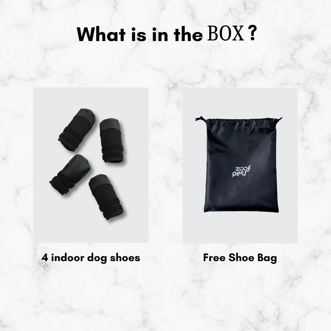 Zoof Grips - Anti Slip Indoor Shoes for Senior Dogs