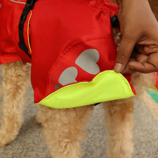 Zoof Dog Reversible Raincoat - Double Trouble