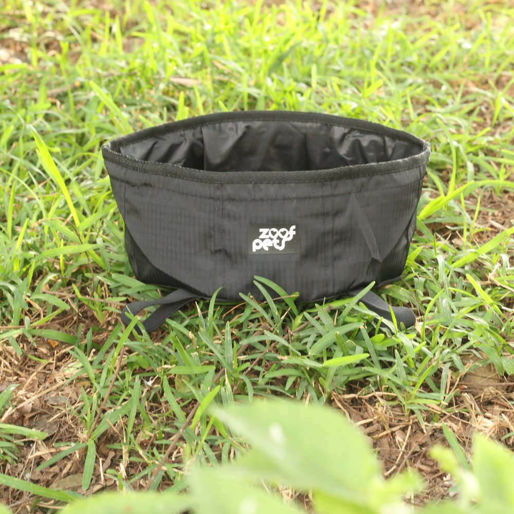 Collapsible Bowl Evyicun Collapsible Dog Bowl - Waterproof Oxford
