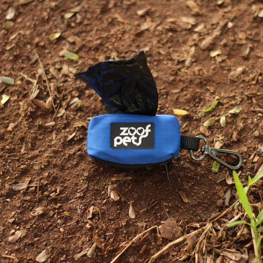 Dog Poop Bag Dispenser in Blue